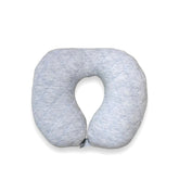Round Neck Pillow Blue